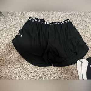 Under Armour Women's Black Athletic Shorts